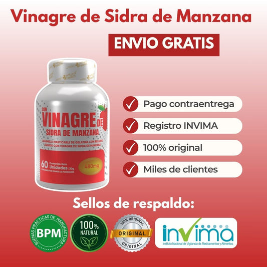 Vinagre de Sidra de Manzana