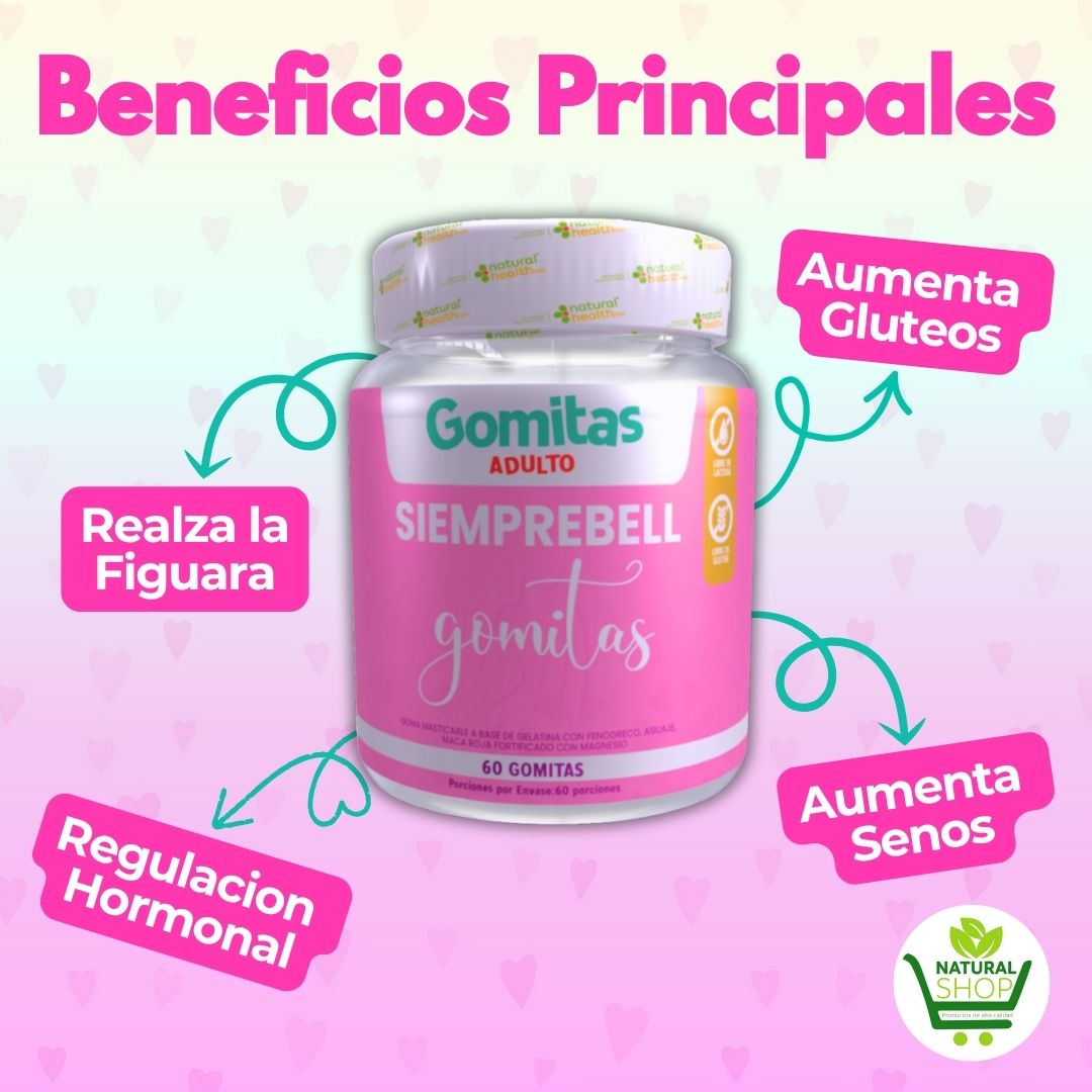 Gomitas BBL SiempreBell