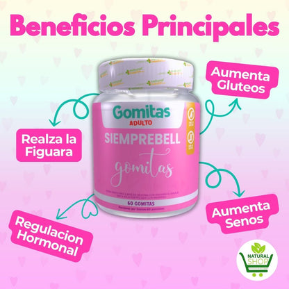 Gomitas BBL SiempreBell