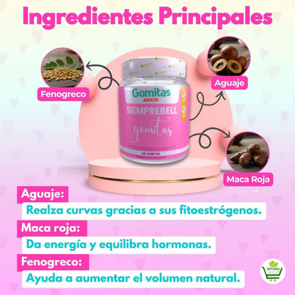 Gomitas BBL SiempreBell