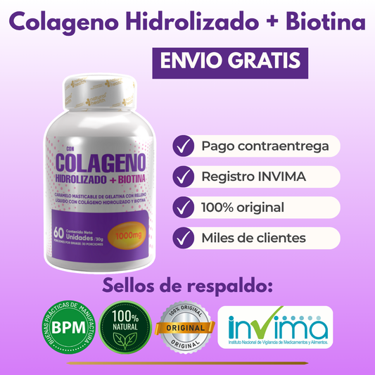 Colageno Hidrolizado + Biotina
